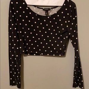 Polka Dot crop top